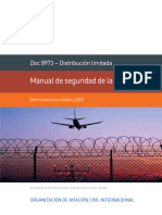 8973 Aviation Security Manual - 13th Edition Spanish