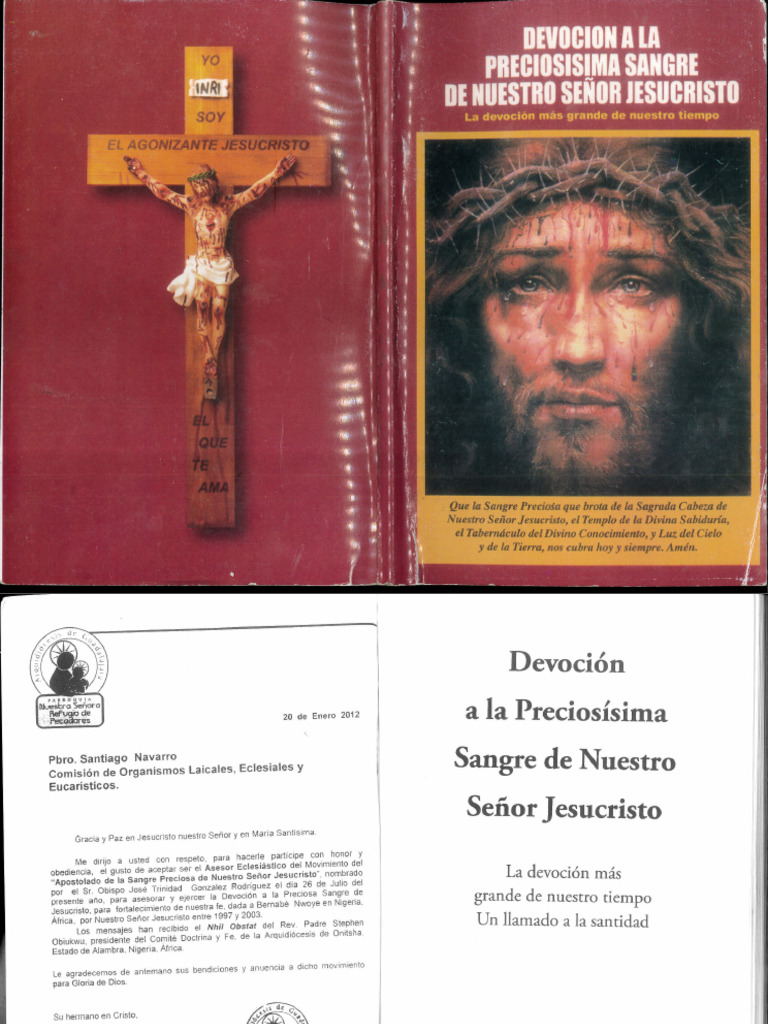 Devocon A La Preciosisima Sangre de Nuestro Señor Jesucristo | PDF