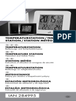 Manual Estación Temperatura