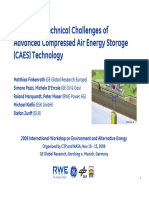 Status and Technical Challenges of Advanced Compressed Air Energy Storage (CAES) Technology