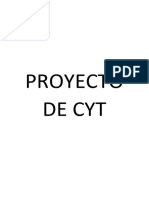 Proyecto de Cyt
