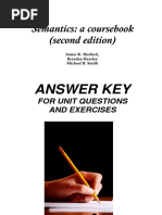 Only Answer Key To Semantics A Coursebook 2nbsped 0521671876 9780521671873 - Compress