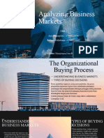 Analyzing Business Markets - Kelompok 4 - Manajemen Pemasaran