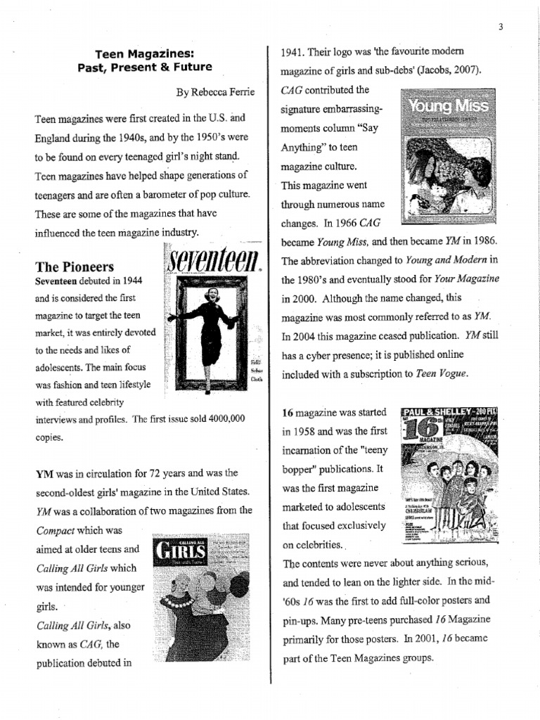 Ojs,+Pages+From+80 3+Teen+Mags | PDF