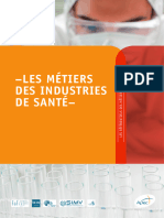 Referentiel Des Metiers Cadres Des Industries de Sante