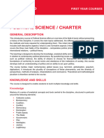 Political Sciences Charter