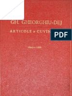 Gheorghe Gheorghiu-Dej - Articole Şi Cuvântări 1955-1959