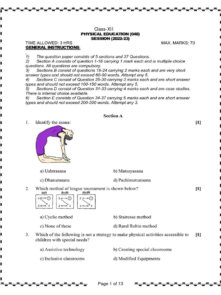 Physical Education | PDF