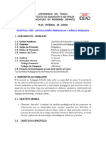 Investigacion y Practica VIII Articulacion Preescolar y Primero de Primaria