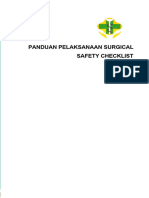 Panduan Surgical Safety Checklist