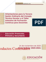 Productos Contestados 24 de Noviembre 2023