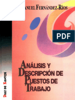 Analisis y Descripcion Del Puesto de Trabajo