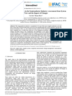 Complexité de La Chaîne D'approvisionnement Dans L'industrie Des Semi-Conducteurs - Évaluation de La Vue Système Et Impact Du Changement