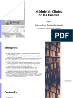 Clase 25, Intervenciones Clínicas en Las Psicosis, Diplomado Salud Mental