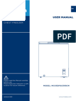 Midea 5.0 Cu - Ft. Chest Freezer Manual