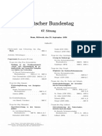 Eutscher Bundestag: 67. Sitzung