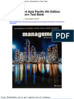 Full Download Management Asia Pacific 6th Edition Schermerhorn Test Bank