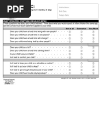 PPSC Behavior Assessment Checklist | PDF | Behavioural Sciences ...
