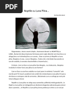 Noptile Cu Luna Plina...