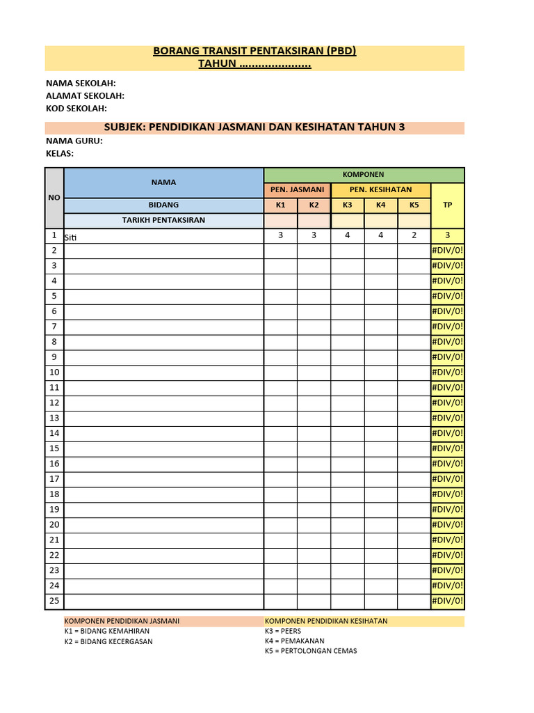 Rekod Transit PK 3N | PDF