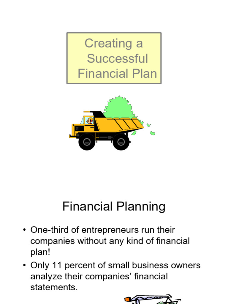 Creating A Successful Financial Plan PDF