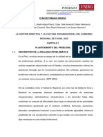 Trabajo Grupal, Grupo 3 La Gestion Directiva y La Cultura Organizacional Del Gobierno Regional de Tacna, 2023