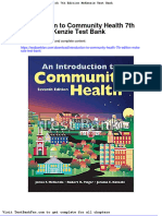 Full Download Introduction To Community Health 7th Edition Mckenzie Test Bank