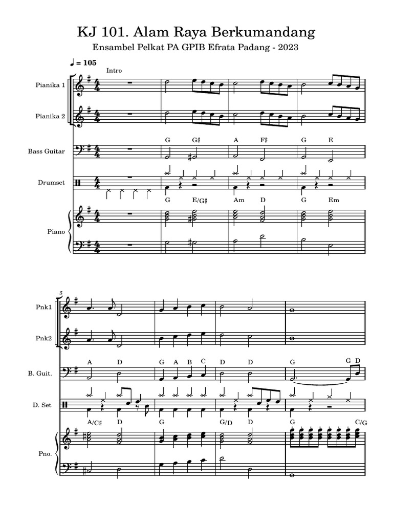 Alam Raya Berkumandang | PDF