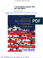 Full Download Introduction To Criminal Justice 14th Edition Siegel Test Bank