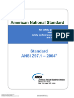 ANSI Z197.1 Safety Glazing Materials For Buildings