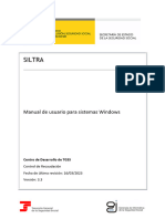 Manual SILTRA Windows v.3.3