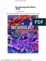 Full Download Prescotts Microbiology 8th Edition Willey Test Bank