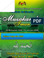 Muzakarah Iman 23.1.2009