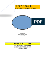 Proposal Pemekaran Dusun