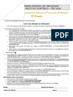 Edital 04 de 2023 - Prova de Conhecimentos Gerais e Prova de Redação