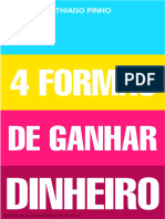 4 Formas de Ganhar Dinheiro - Sem Ter Dinheiro Nenhum