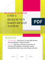 f2 Pel 4 Unit 1 - Mudahnya Tajwid