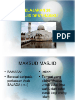 f2 Pelajaran 28 Masjid Destinasiku
