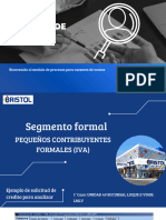 Creditos - Segmento Formal - Pequeños Contribuyentes