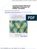 Full Download Introduction To Educational Research Connecting Methods To Practice 1st Edition Lochmiller Test Bank