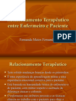 Relacionamento Terapêutico Entre Enfermeiro e Paciente