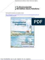 Full Download Introduction To Environmental Engineering 4th Edition Davis Solutions Manual