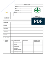 Form Sop Jika Ada Revisi