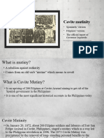 Cavite Mutinity REPORT