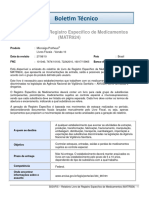 FIS - Relatório Livro de Registro Específico de Medicamentos (MATR924)