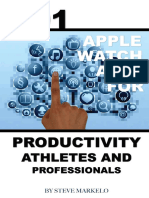 Markelo, Steve - 101 Apple Watch - Apps For Productivity, Athletes, and Professionals (2015)