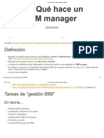 015 Qué Hace Un BIM Manager - BIMlevel