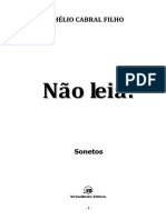 Não Leia - Sonetos - 6364303