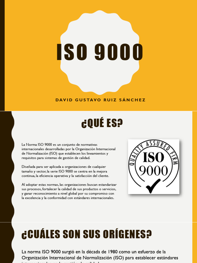 Guía Completa sobre ISO 9000 y su Implementación | PDF | Iso 9000 ...