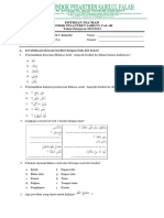 Imtihan Ma'had 2023 - Bahasa Arab